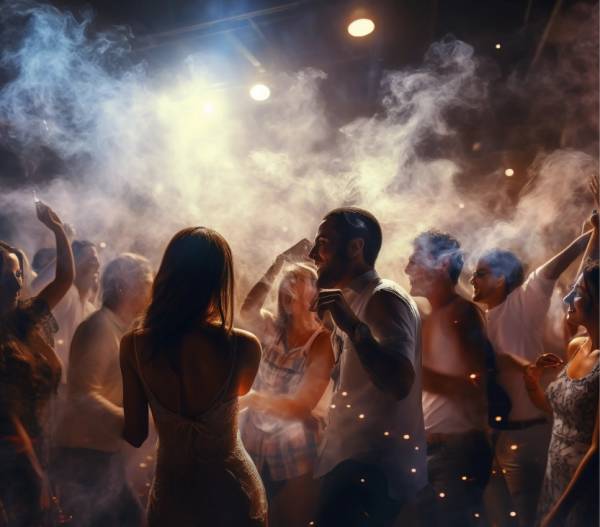 Fiesta Nochevieja discoteca Goose Group