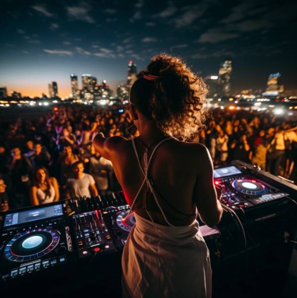 Fiesta Domingos discotca Terraza Bonamara Madrid