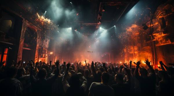 Fiesta Domingos discoteca Maybe The Bassement Madrid