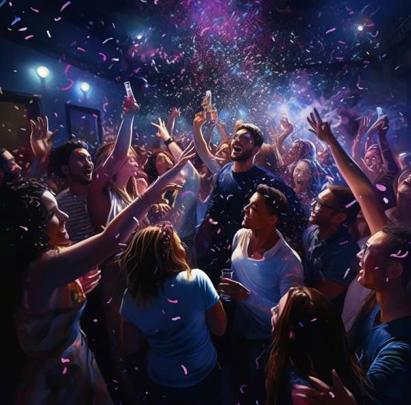 Fiesta de Reyes discoteca Autocine